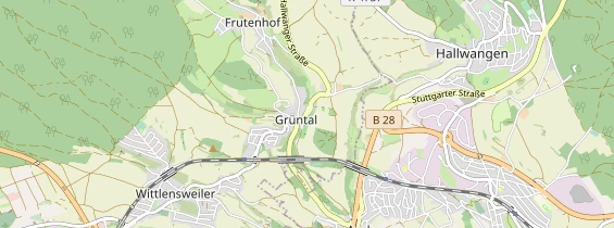 Excursiebestemming op kaart