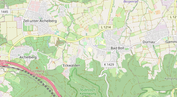 Destination d'excursion sur la carte