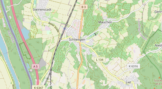 Ausflugsziel auf Karte