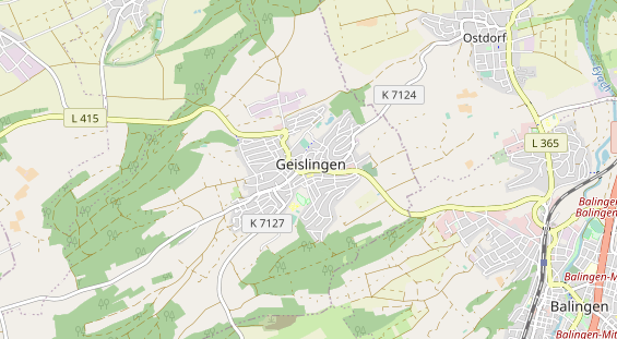 Destination d'excursion sur la carte