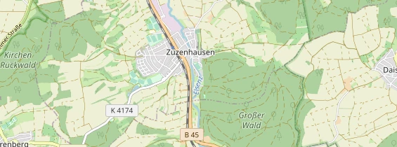 Destination d'excursion sur la carte