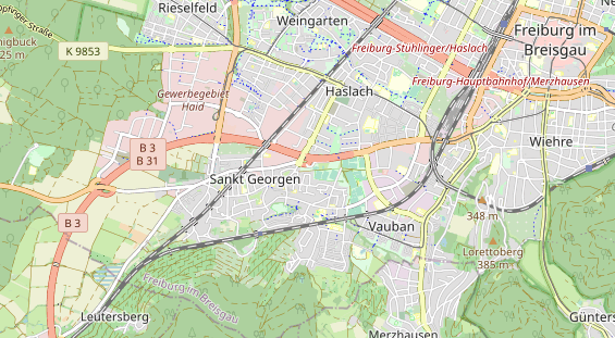 Destination d'excursion sur la carte