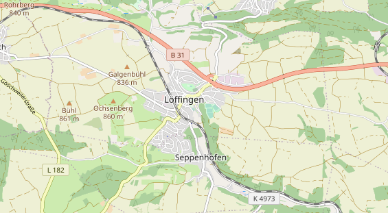 Ausflugsziel auf Karte