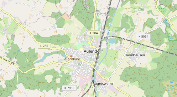 Destinazione dell'escursione sulla carta