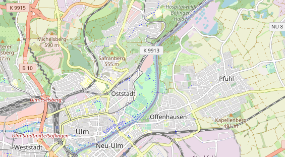 Ausflugsziel auf Karte