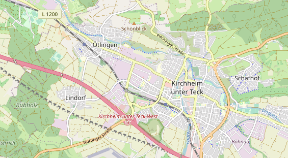 Ausflugsziel auf Karte