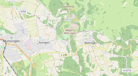 Ausflugsziel auf Karte