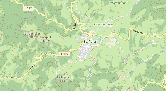 Ausflugsziel auf Karte