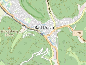 Destination d'excursion sur la carte