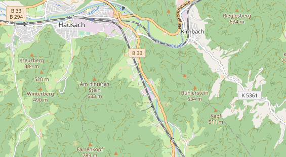 Ausflugsziel auf Karte