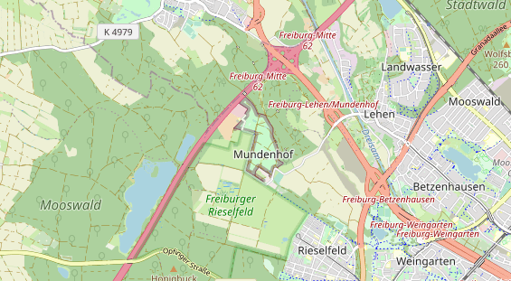 Destination d'excursion sur la carte