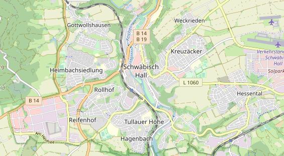 Ausflugsziel auf Karte