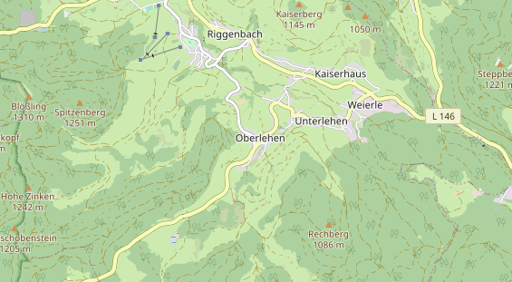 Ausflugsziel auf Karte