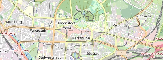 Ausflugsziel auf Karte