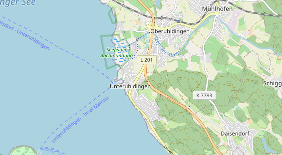 Ausflugsziel auf Karte