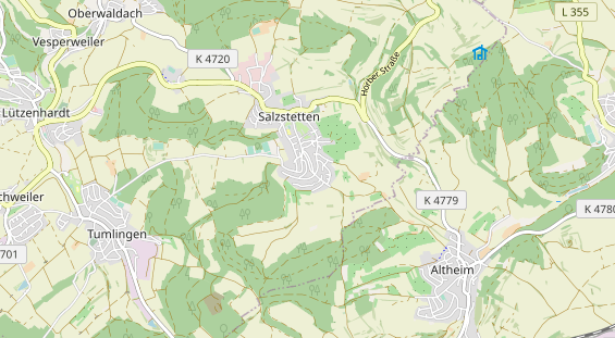 Ausflugsziel auf Karte