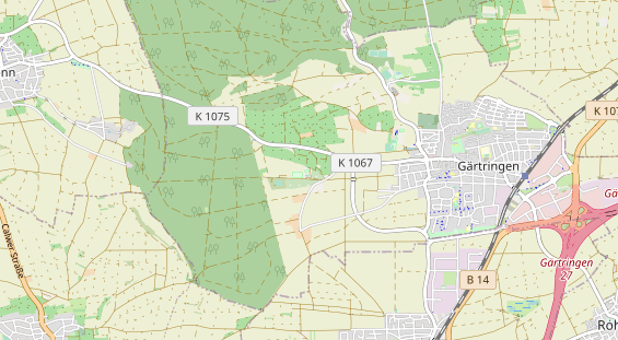 Destination d'excursion sur la carte