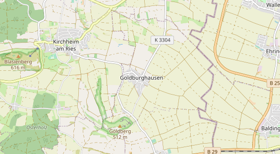 Ausflugsziel auf Karte