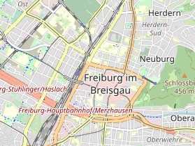 Excursiebestemming op kaart