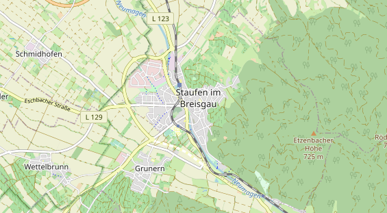 Ausflugsziel auf Karte