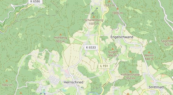 Ausflugsziel auf Karte