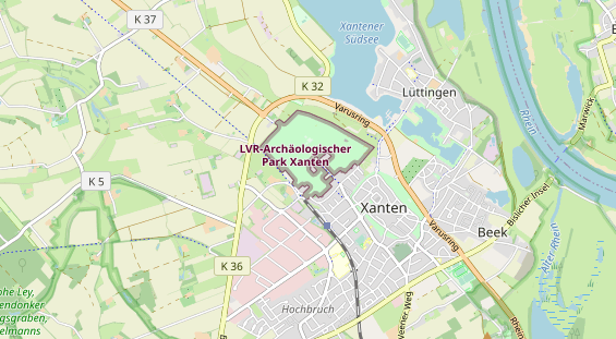 Destinazione dell'escursione sulla carta