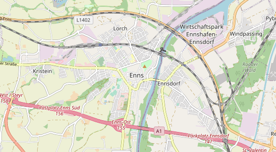 Ausflugsziel auf Karte