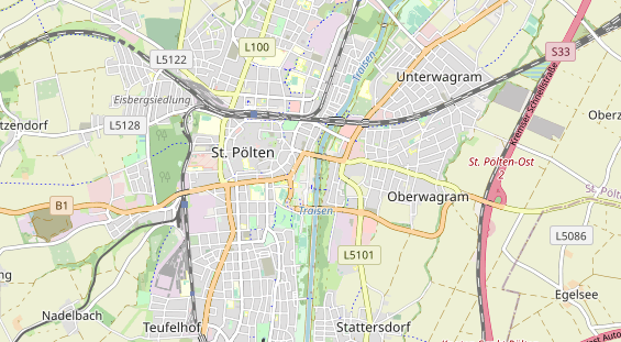 Ausflugsziel auf Karte