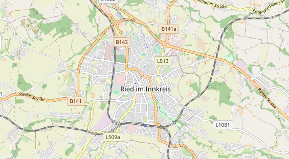 Excursiebestemming op kaart