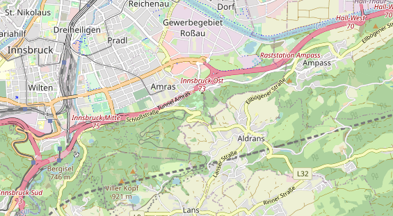 Ausflugsziel auf Karte
