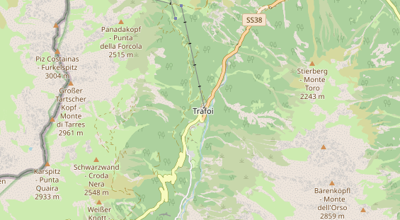 Ausflugsziel auf Karte