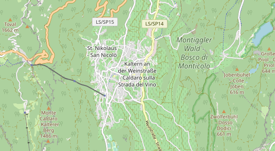 Destination d'excursion sur la carte