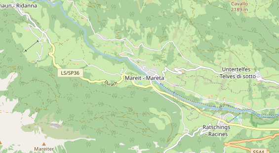 Ausflugsziel auf Karte