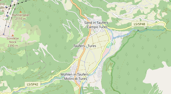 Ausflugsziel auf Karte