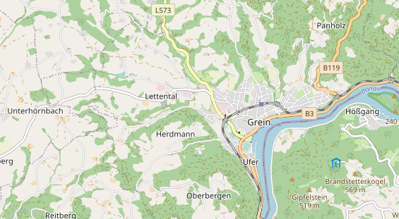 Ausflugsziel auf Karte