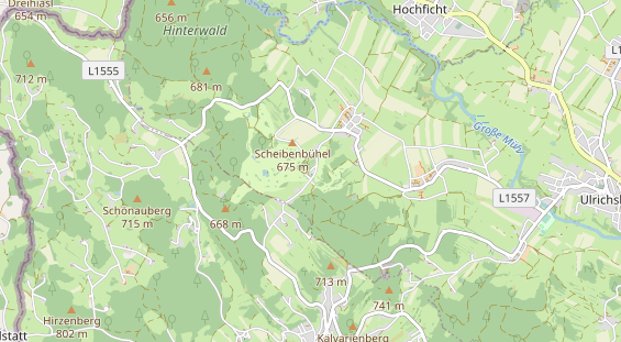 Ausflugsziel auf Karte