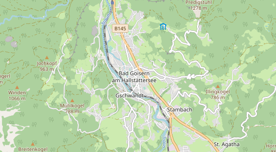 Ausflugsziel auf Karte