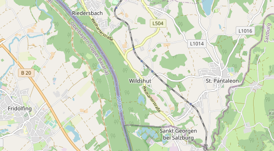 Destination d'excursion sur la carte