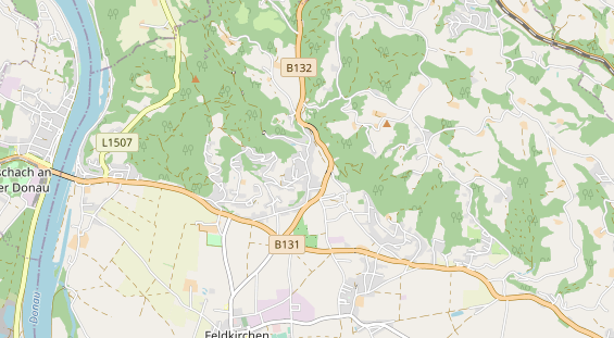 Destination d'excursion sur la carte