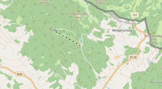 Ausflugsziel auf Karte