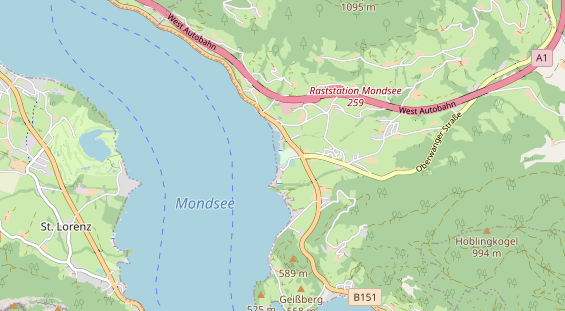 Ausflugsziel auf Karte