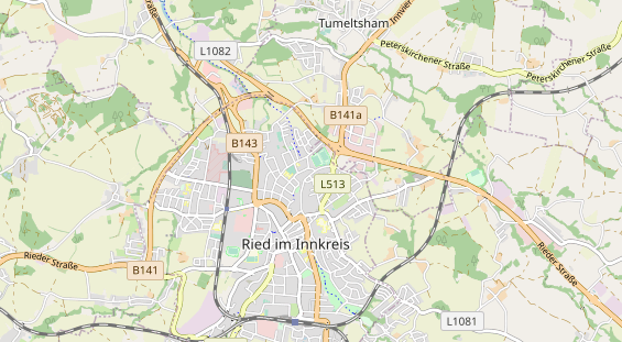 Destinazione dell'escursione sulla carta