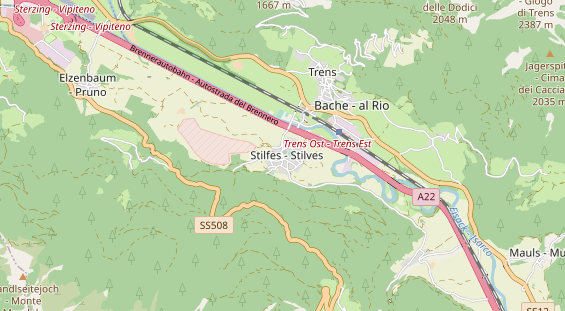 Ausflugsziel auf Karte
