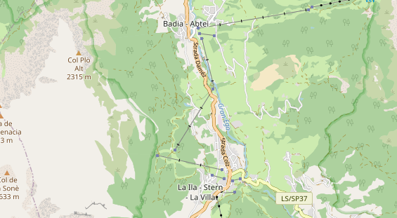 Ausflugsziel auf Karte