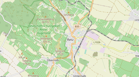 Ausflugsziel auf Karte