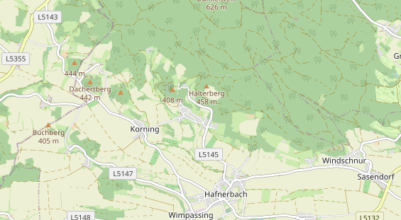 Ausflugsziel auf Karte