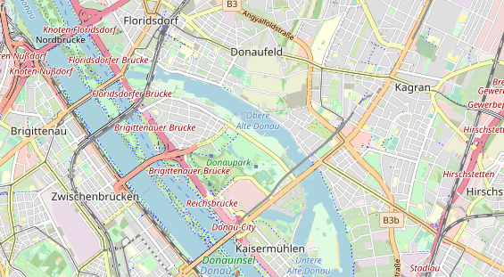 Destinazione dell'escursione sulla carta