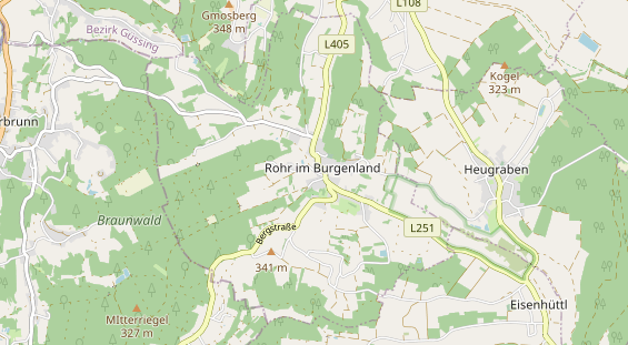 Ausflugsziel auf Karte