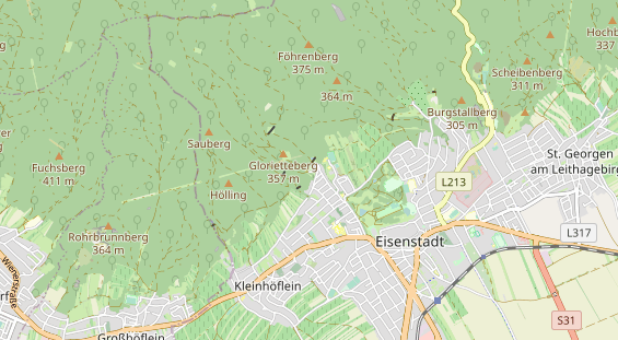 Ausflugsziel auf Karte