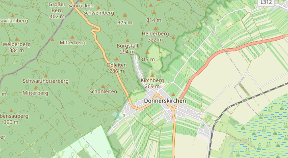 Ausflugsziel auf Karte